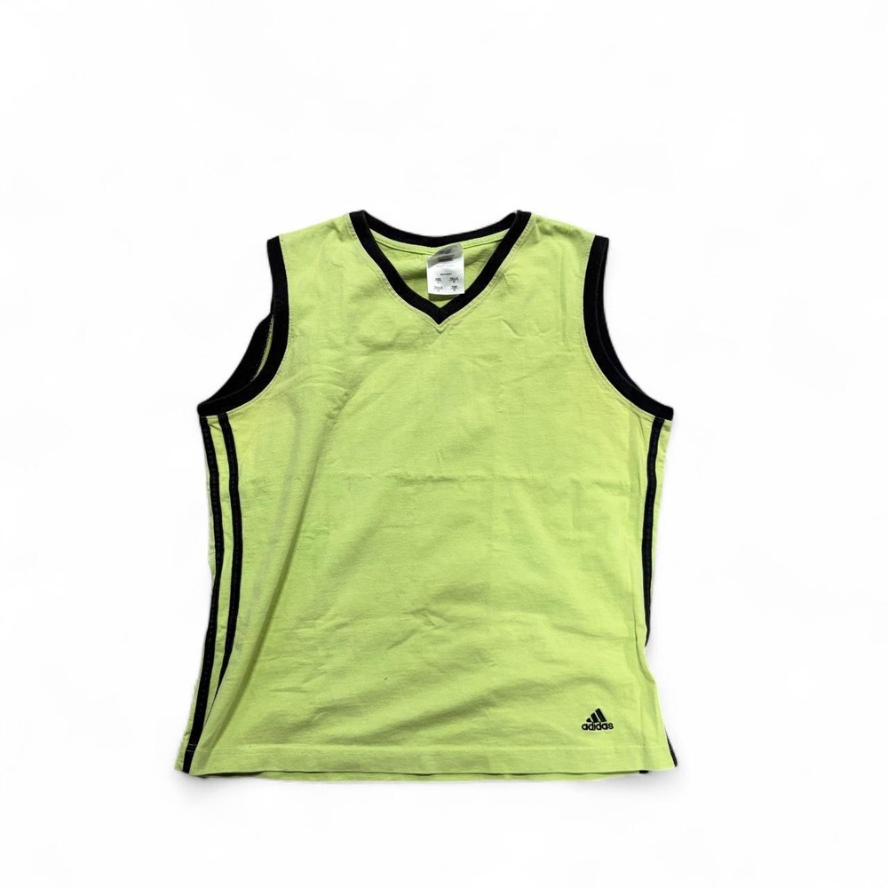 Vintage 100% cotton Adidas tank top womens size Large